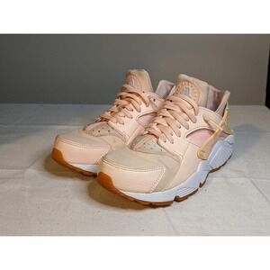 Nike Womens Air Huarache Run 634835-607 Sunset Tint Running Shoes‎ Lace Up Sz 6